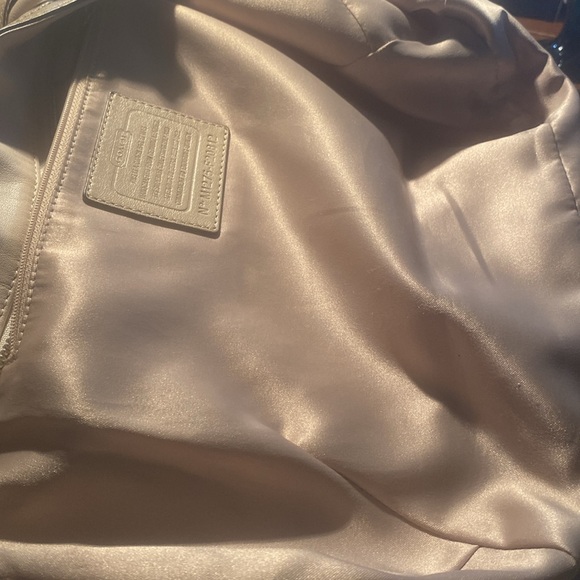 Coach Alexandra Chain Stone Leather Tote Hobo Shoulder Bag Handbag - Picture 16 of 16